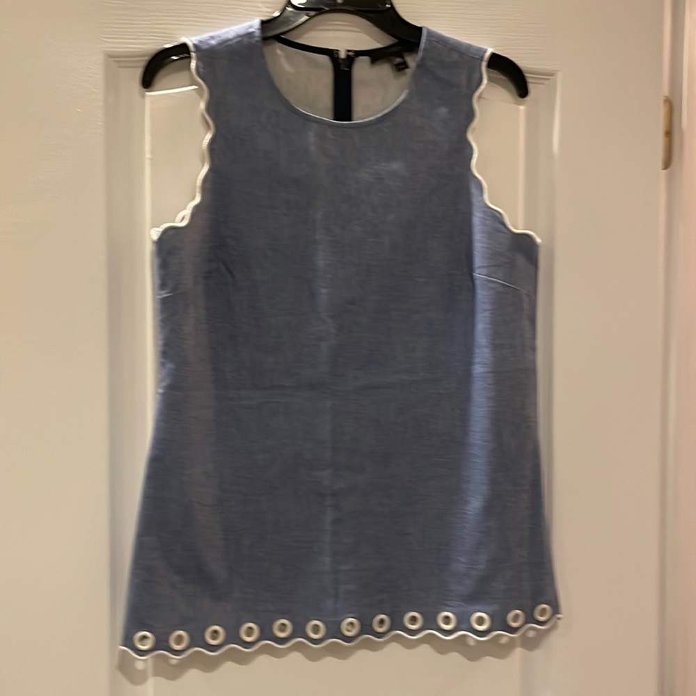 J Crew Grommet Tank